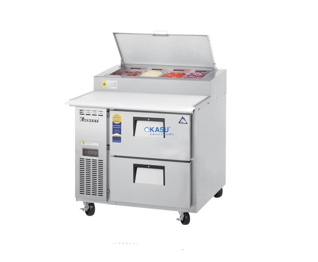 Bàn pizza 2 ngăn kéo Everest B090PS-1ROOS-E