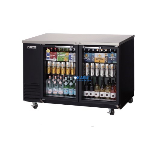 Bàn mát quầy bar 2 cánh kính Everest B146BBG-2RROC-E