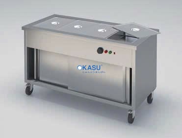 Bếp hâm nóng 4 khay dùng điện Rinnai DHE-0604