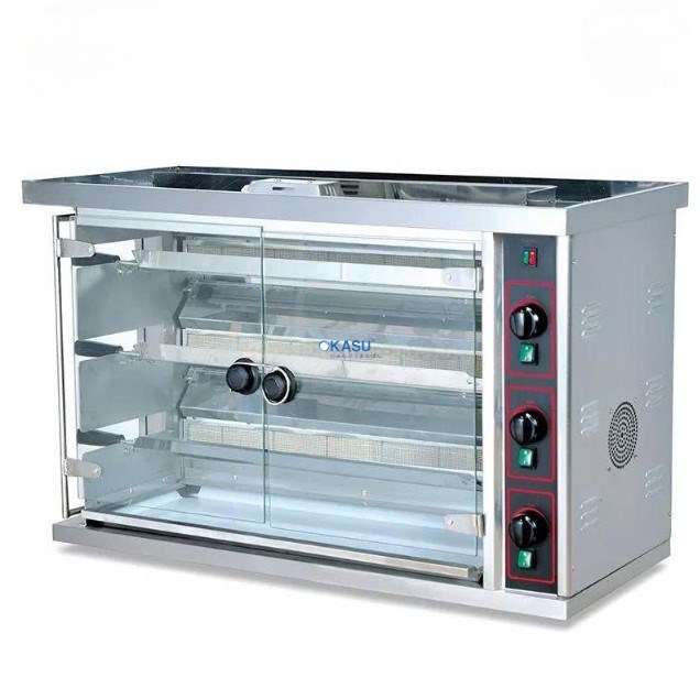 Bếp nướng gà gas 3 thanh Kolner JGT-3P