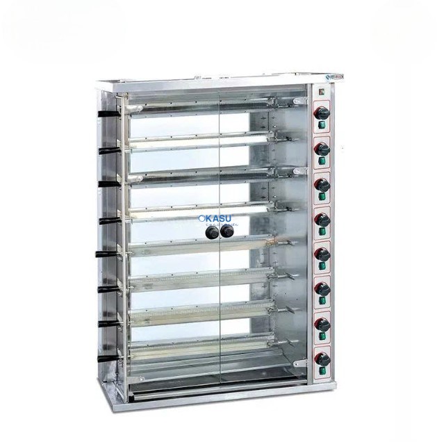 Lò nướng gà quay đứng bằng gas Kolner JGT-8P