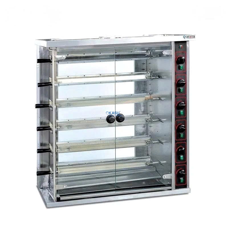 Bếp nướng gà gas 5 thanh Kolner JGT-5P