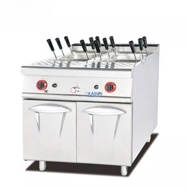 Nồi nấu mì Ý bằng gas có 6 rổ Kolner GH-788C