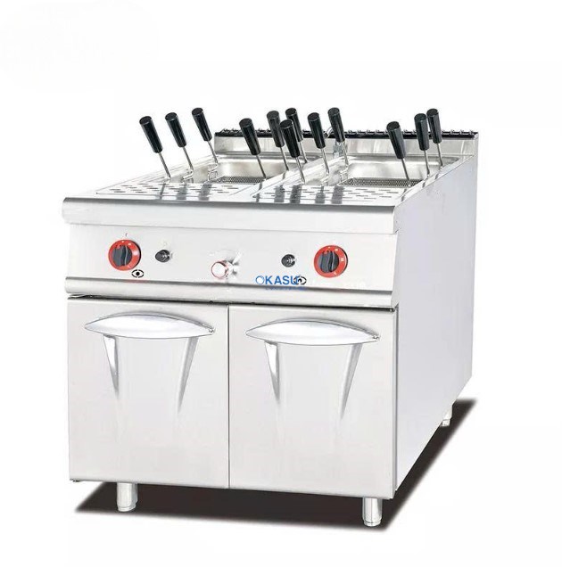 Bếp nấu mì ống bằng gas có tủ đựng Kolner GH-988C