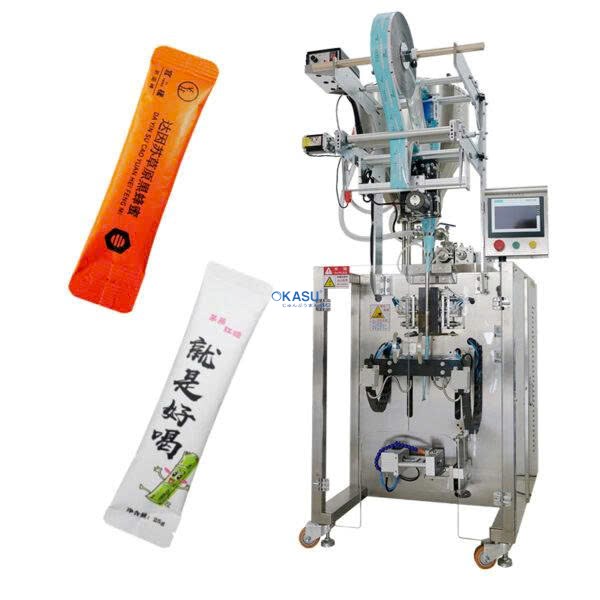 Máy đóng gói dịch thể Kolner KN-65JL-Y (silo dọc, túi bo tròn góc)