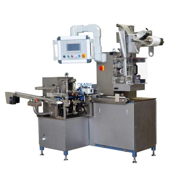 Tổ hợp máy đóng gói trà túi lọc DXD01YS80 (2 lớp túi)