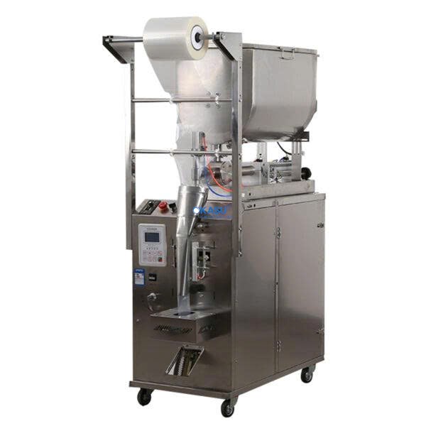 Máy đóng gói dạng sệt, sốt gia vị GS-20 (bồn chữ u)