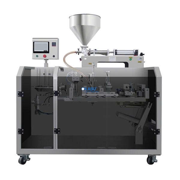 Máy đóng gói sốt dùng cho túi có sẵn dùng bơm piston Kolner KN-160