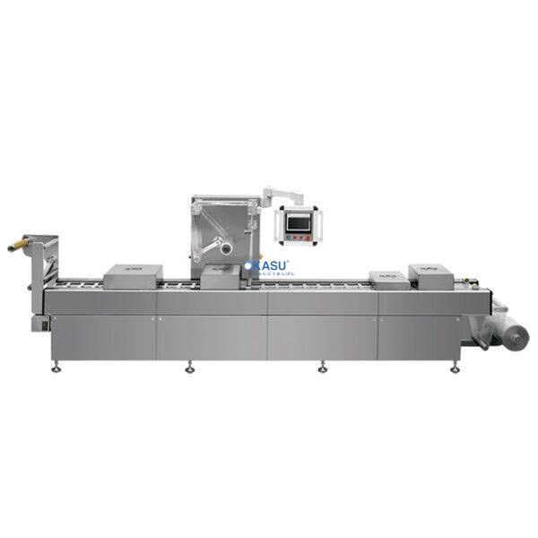 Máy đóng gói hút chân không nhiệt định hình xúc xích DLZ-520 T