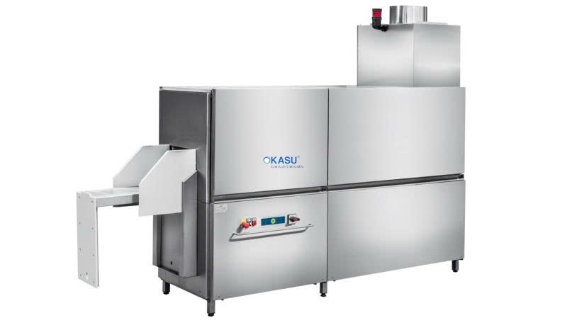 Máy rửa khay kiểu băng chuyền Hobart FTT 