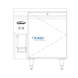 Bàn mát 1 cửa điều khiển từ xa Williams B1R(J)