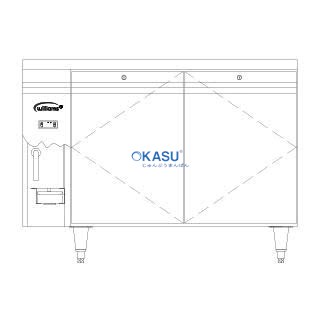 Bàn lạnh 2 cửa 3 chế độ Williams Opal O2R(J) (điều khiển từ xa)