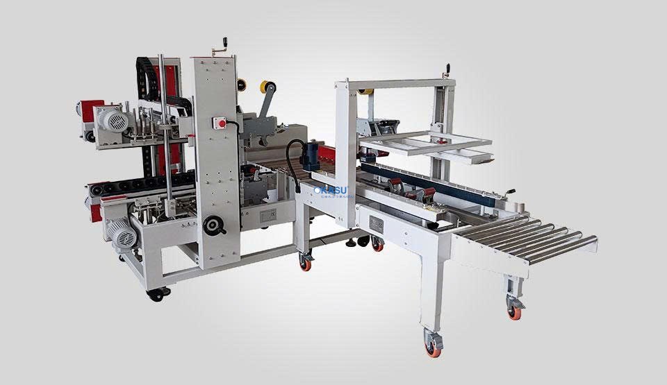Máy dán thùng carton EXC-305D+EXC-310