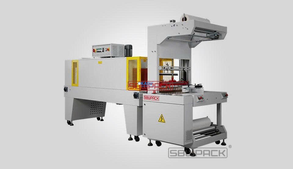 Máy đóng gói co màng kiểu cuff (dạng ống) bán tự động ST-6030 + SM-6040S