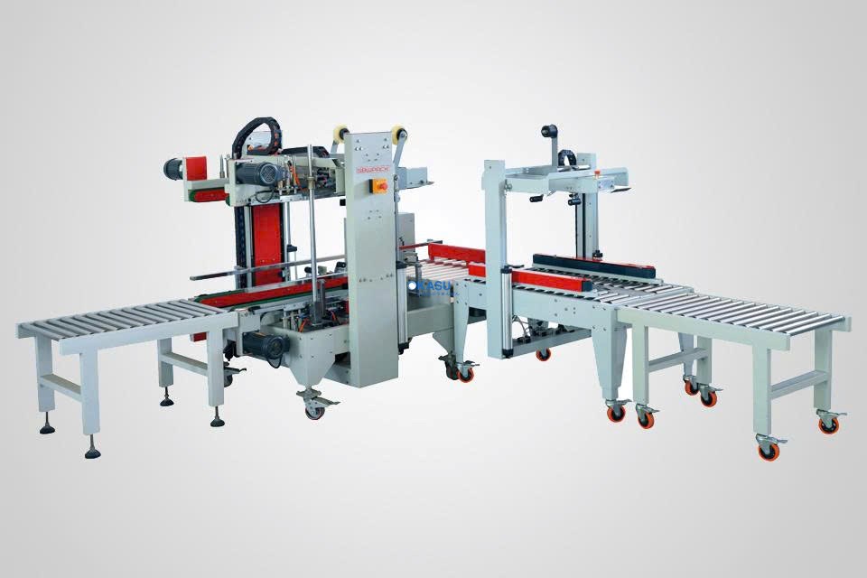 Máy dán góc tự động EXC305A + EXC310A