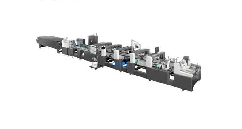 Máy dán hộp 4 và 6 góc ZH tự động