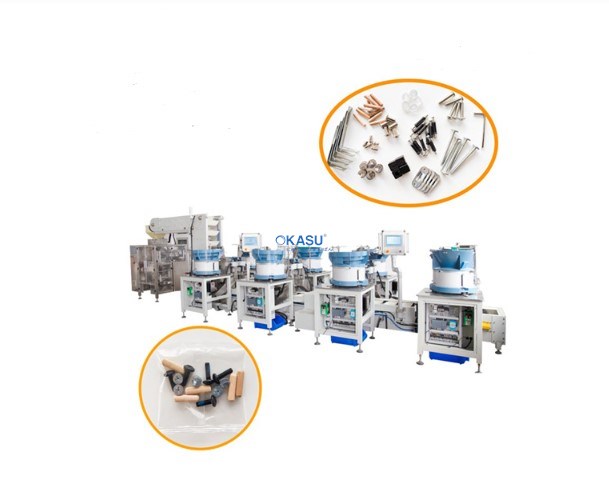 Hệ thống đếm và đóng gói với khay nạp rung YUPA-240C
