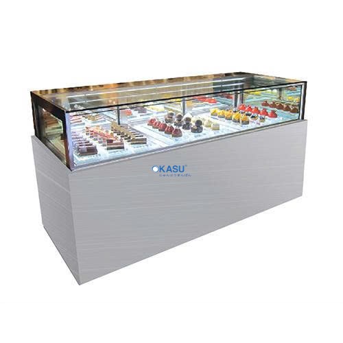 Tủ trưng bày bánh kính vuông JetCool JK-C2-S