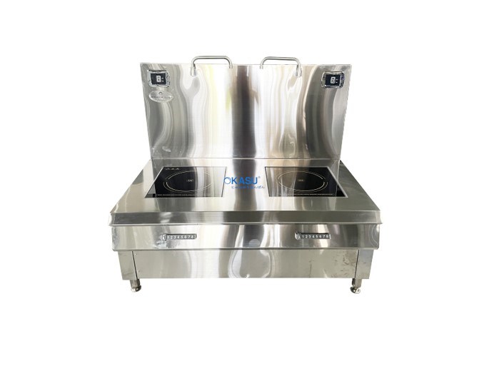 BẾP TỪ ĐÔI PHẲNG 10KW OKASU OKS-102P