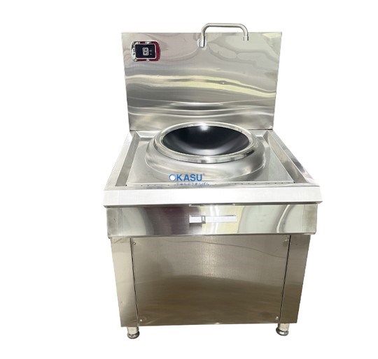 BẾP TỪ ĐƠN LÕM KÍNH 10KW OKASU OKS-10LK