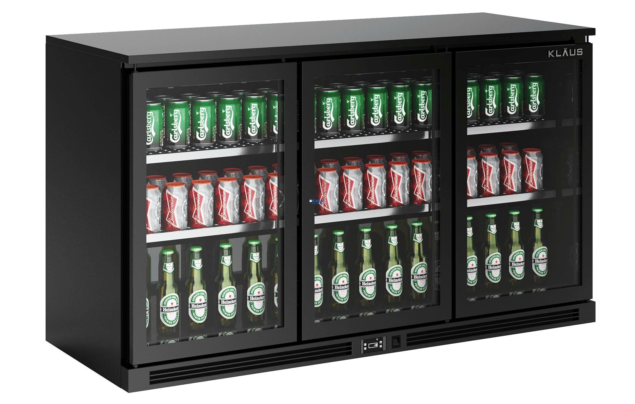 Tủ mát mini bar 3 cánh Klaus FOH-BC-3D