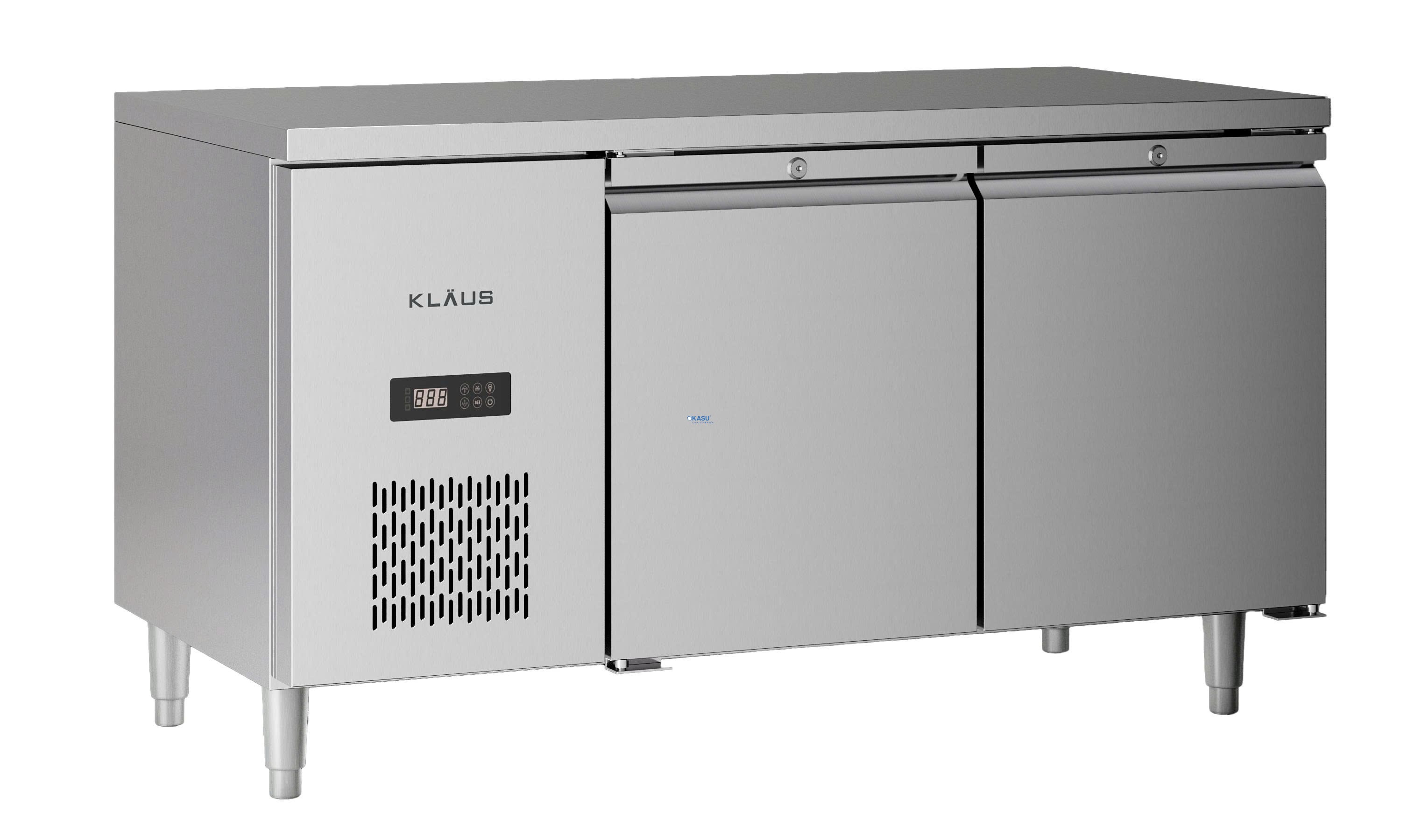 Bàn mát 2 cánh inox Klaus KCC-B-2D