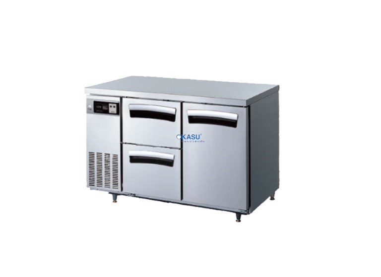 Bàn mát 2 ngăn kéo kết hợp 1 cửa mở Fujee LT-1224R-DS