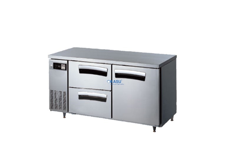 Bàn mát 2 ngăn kéo kết hợp 1 cửa mở Fujee LT-1524R-DS