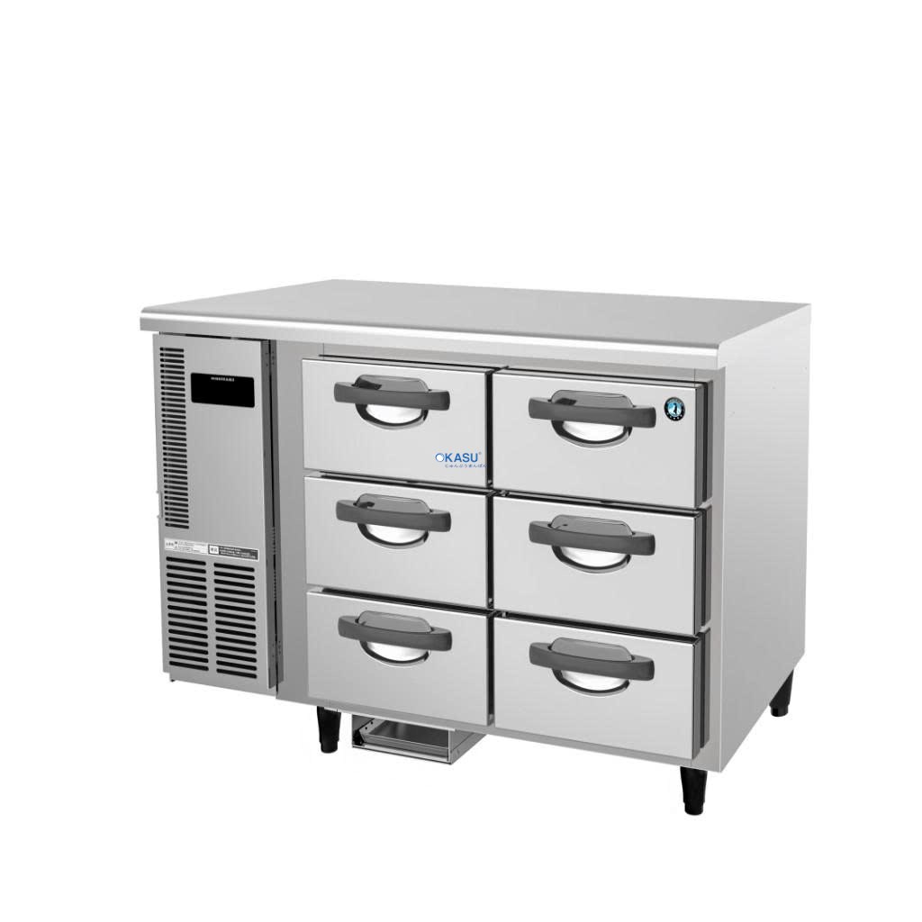 Bàn mát 6 ngăn kéo Hoshizaki RTC-125DDA-GN-6D