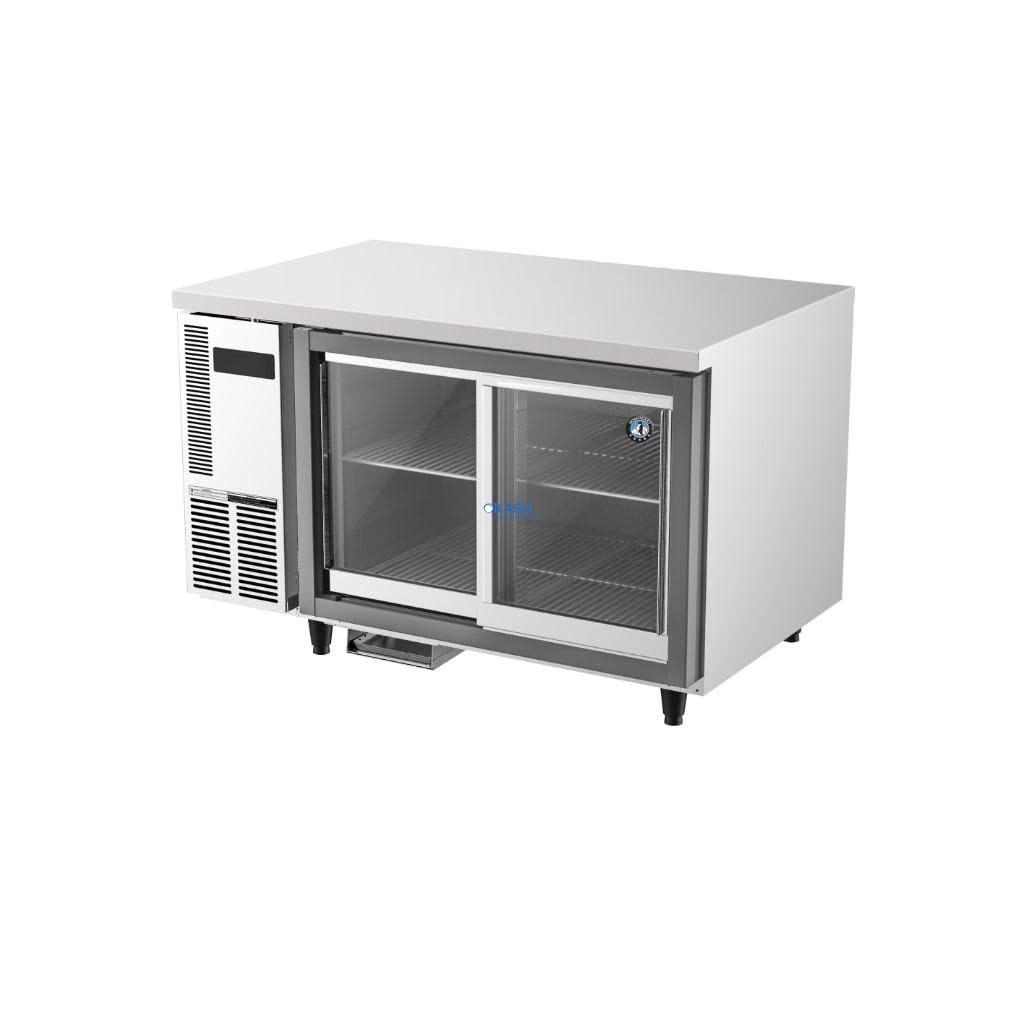 Bàn mát 2 cánh kính cửa trượt Hoshizaki RT-128MA-SSG