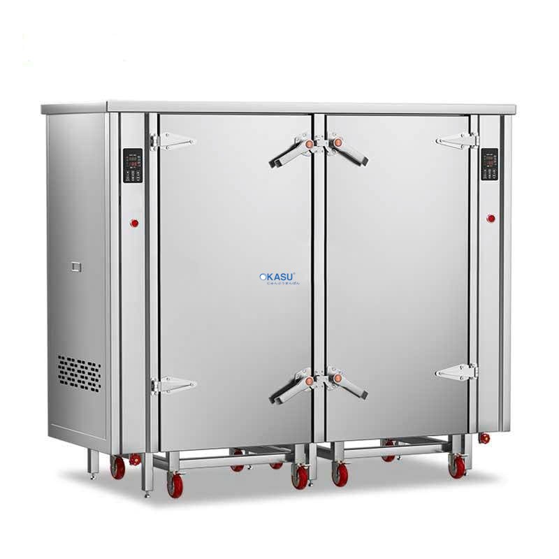 Tủ hấp xe đẩy điện CHINENG CN-8002-TCG-48D