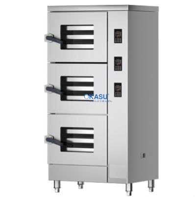 Tủ hấp trưng bày thực phẩm 3 cửa CHINENG CN-8002-DMG-YTS-3M