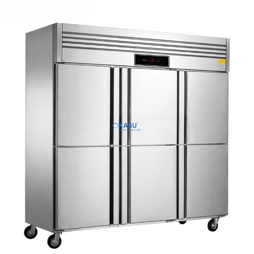 Tủ đông đứng 6 cánh 48 khay CHINENG CN-CPG-8014-1.6L6F-C48