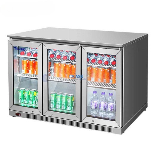Tủ minibar inox 3 cánh CHINENG
