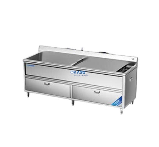 Máy rửa rau củ khử khuẩn 1 bồn 2.44m CHINENG CN-YSJK-QX2440