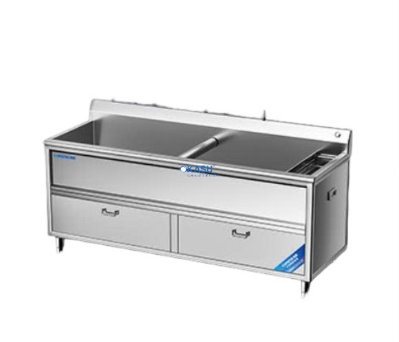 Máy rửa rau củ khử khuẩn 1 bồn 1.8m CHINENG CN-YSJK-QX350