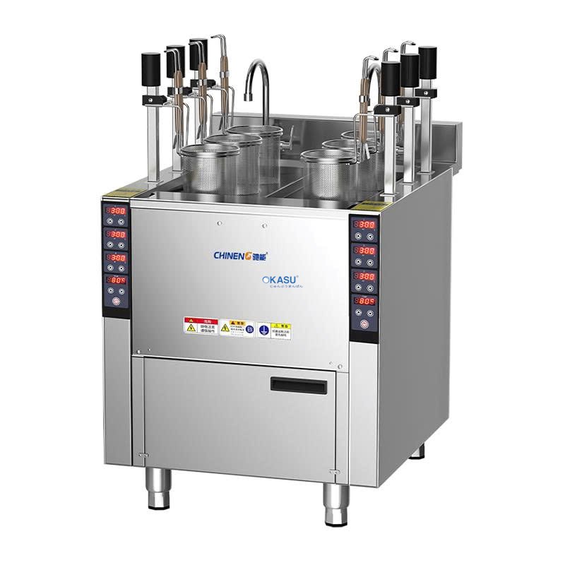 Máy luộc mì tự động gia nhiệt điện CHINENG CN-YDE-IZML-A6F2-9/220/380-18 / CN-YDE-IZML-A6F2-12/380-18