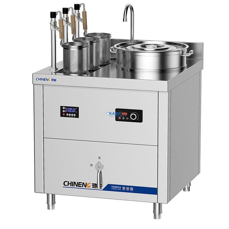 Bếp nấu mì kết hợp đa năng công nghiệp CHINENG CN-8125-DCZMZH-340