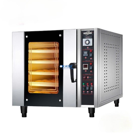 Lò nướng điện phun sương đối lưu khí nóng 5 tầng CHINENG CN-PWRFL-8065-WFC-5D