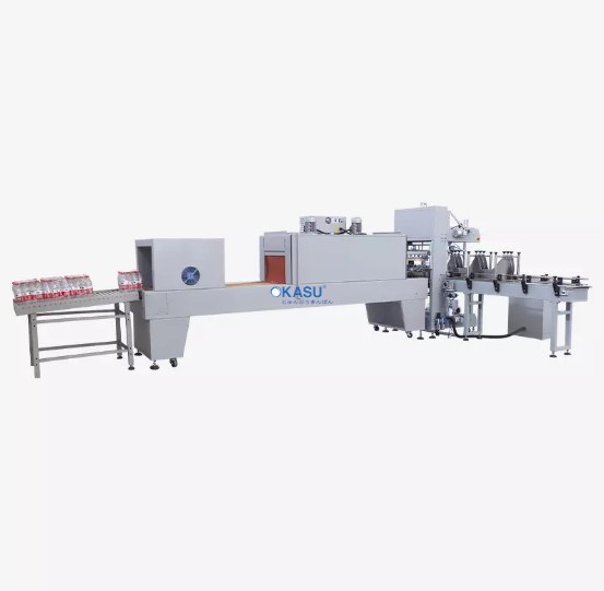 Máy đóng gói màng co nhiệt tự động (dạng tay áo/ống) cho chai nước BSF-6030XI + BS-6040L