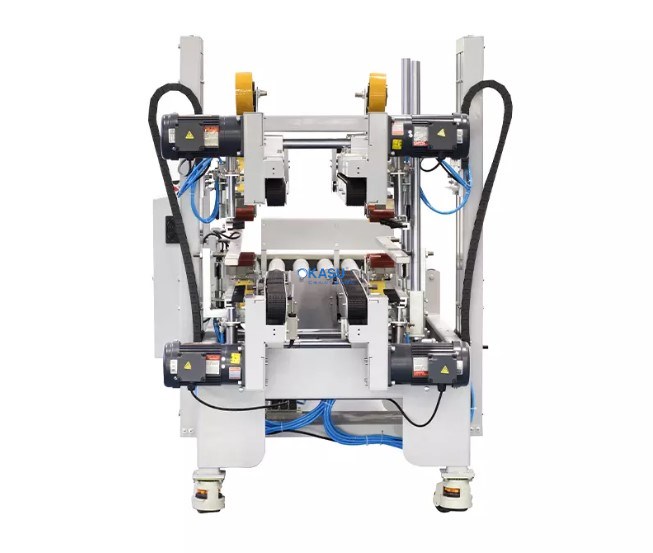 Máy dán mép thùng carton tự động Hualian JFX-5050B