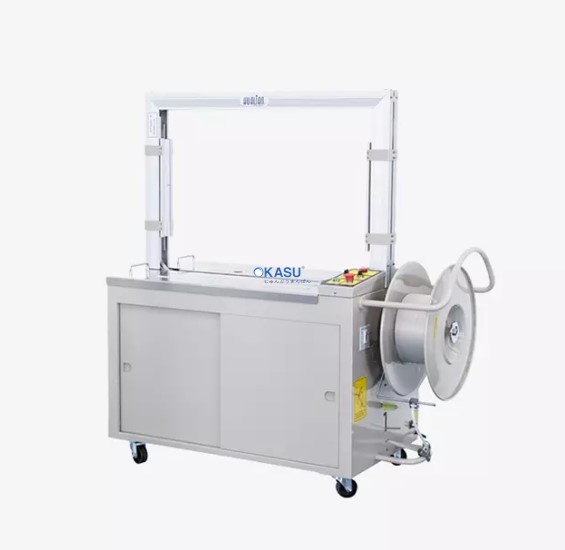 Máy đóng đai và cắt dây đai PP tự động Hualian KZB-8020
