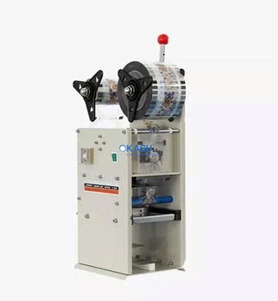 Máy dán miệng cốc sữa chua/trà sữa (có trân châu) thủ công HL-95C