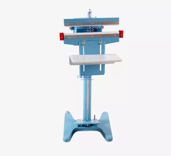 Máy hàn miệng túi đạp chân dùng màng PE PFS-650