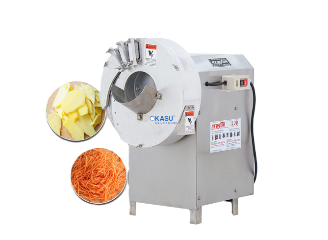 Máy thái củ gừng dạng lát sợi OKASU MG-835