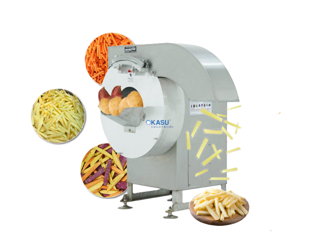 Máy cắt khoai tây chiên dạng sợi vuông OKASU MG-868