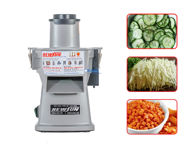 Máy cắt rau củ quả đa năng mini OKASU FC-200QX