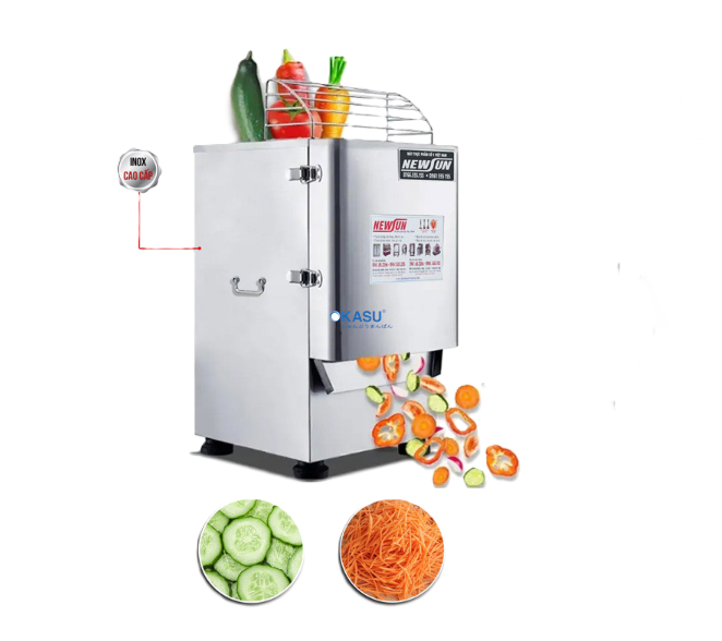 Máy cắt lát rau củ công nghiệp OKASU QSP