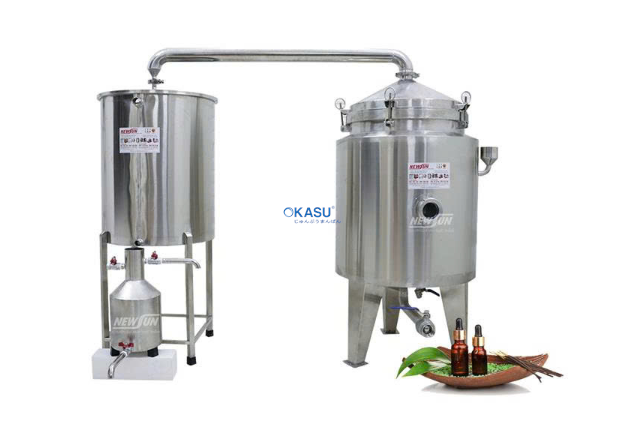Nồi chưng cất tinh dầu 300 lít OKASU NS-CCTD300L
