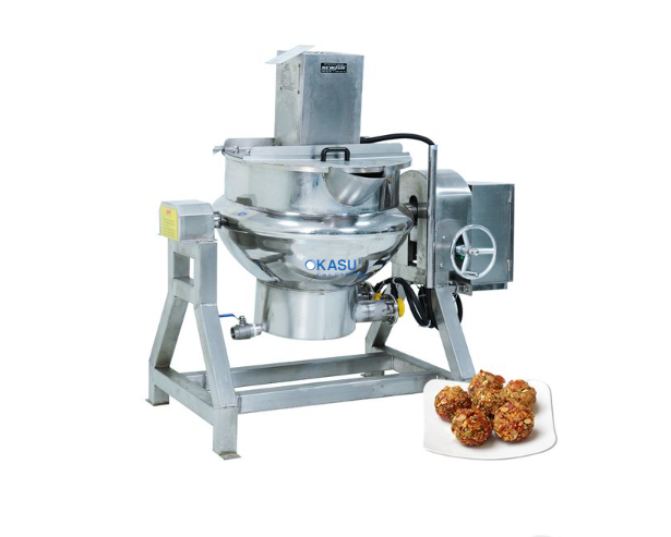 Nồi nấu cánh khuấy 200 lít dùng điện OKASU NS-LJ200